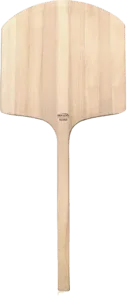 Wooden pizza peel with long handle
