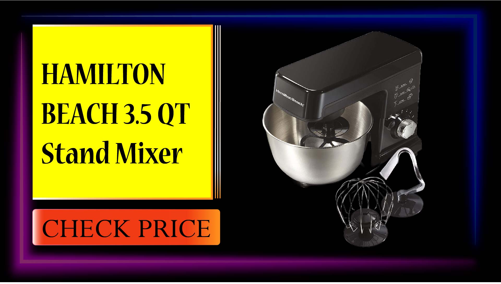 hamilton beach 3.5 qt stand mixer
