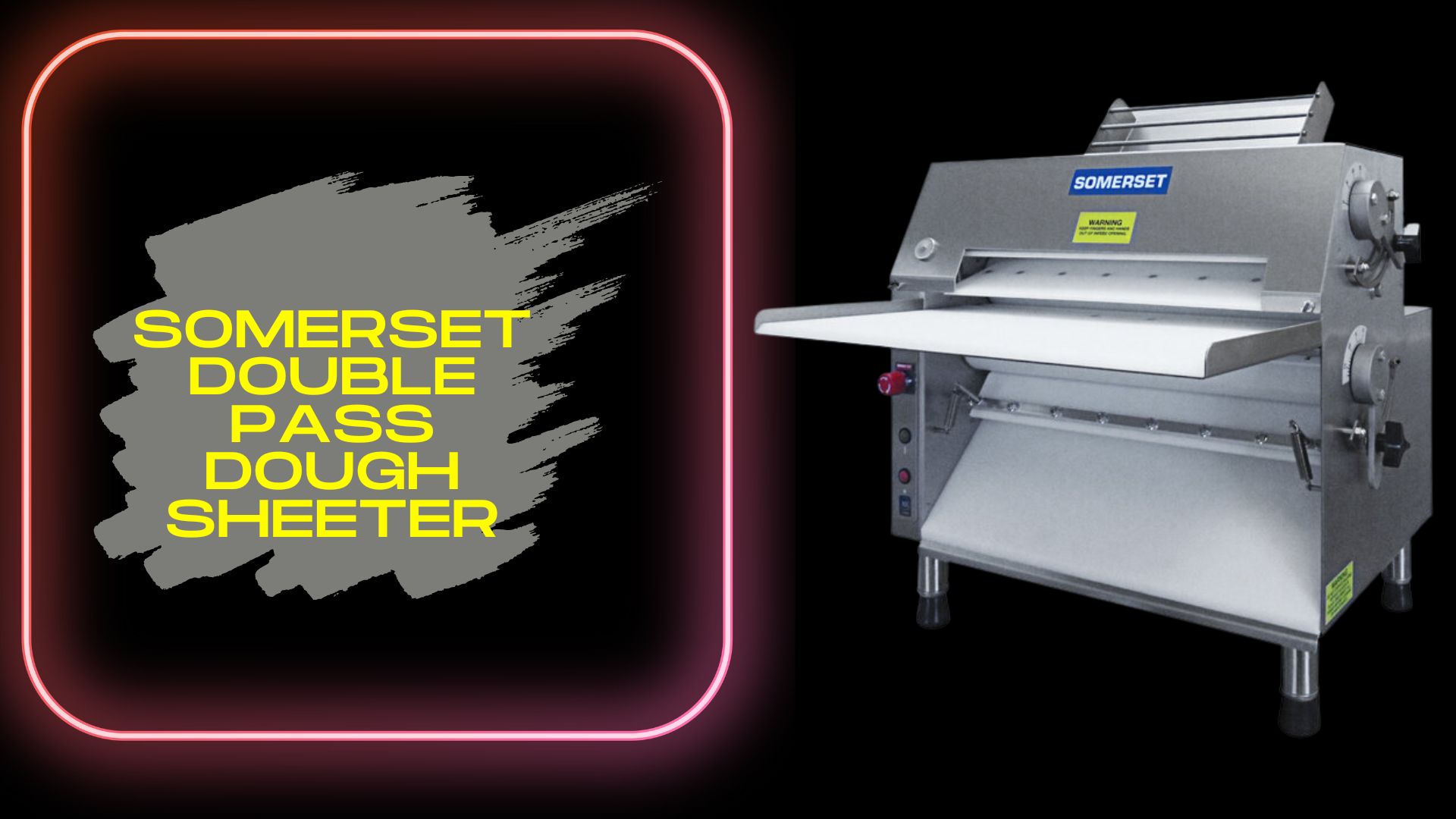 product image of Somerset CDR-2000 20 Double Pass Dough Sheeter