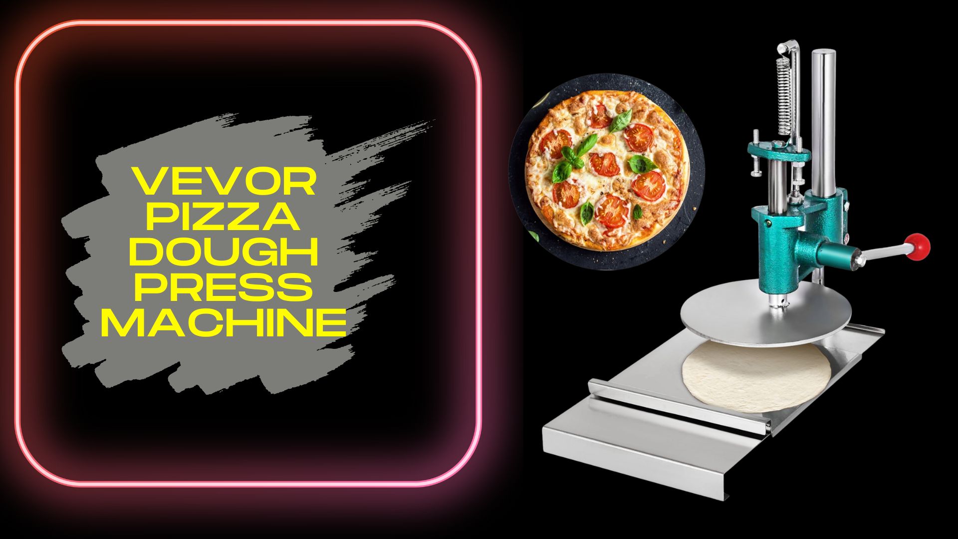 product image of VEVOR Pizza Dough Press Machine