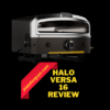 cover image of halo versa 16 pizza oven review post