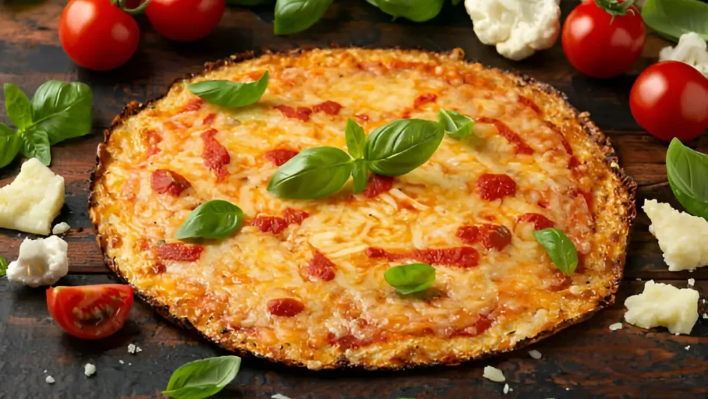 Cauliflower pizza crust