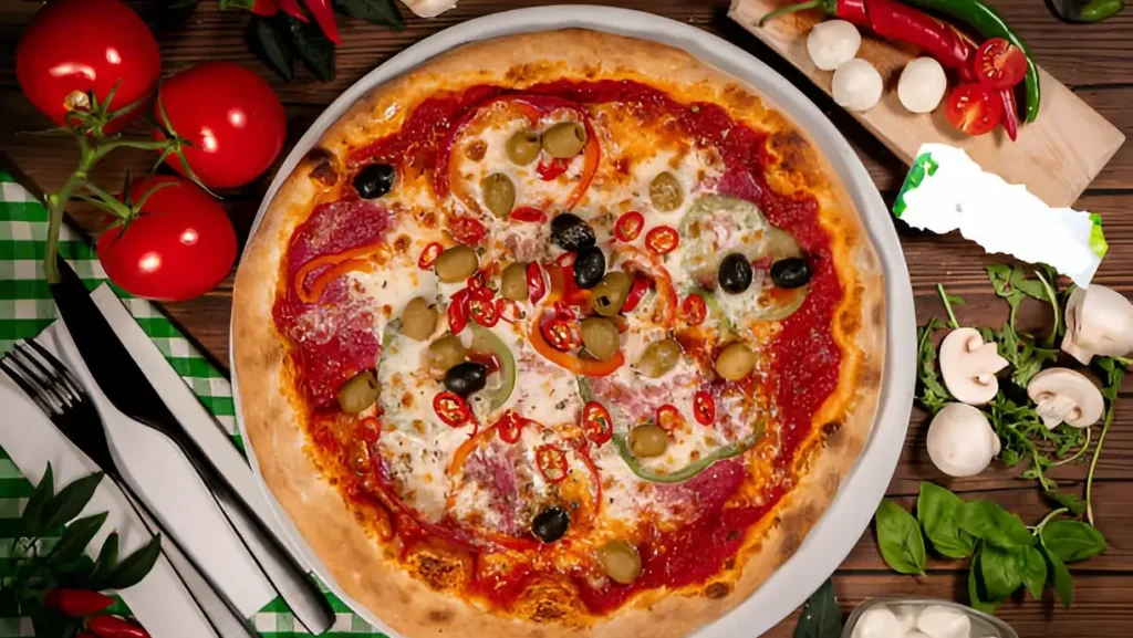 Spicy Salami Pizza Topping